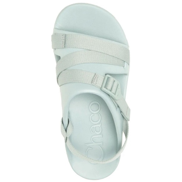 Chaco Women’s Chillos Sport Aqua Gray Sandals - Picture 6 of 7